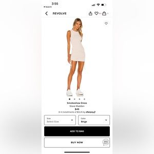 BP DAKOTA/Steve Madeen Scrunch dress! Size S!